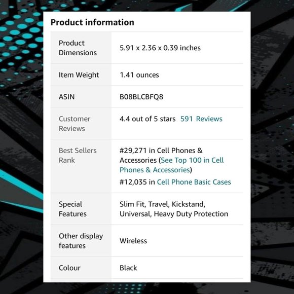 Galaxy Note 10 Case with Magnetic Ring Kickstand - Picture 9 of 13